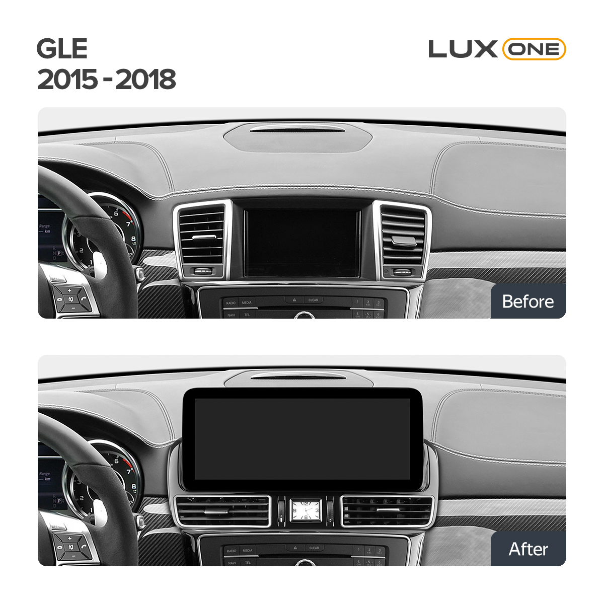 Штатная магнитола Teyes Mercedes Benz GLE W166 NTG 5.0 2015-2018 Lux One 6gb/128gb