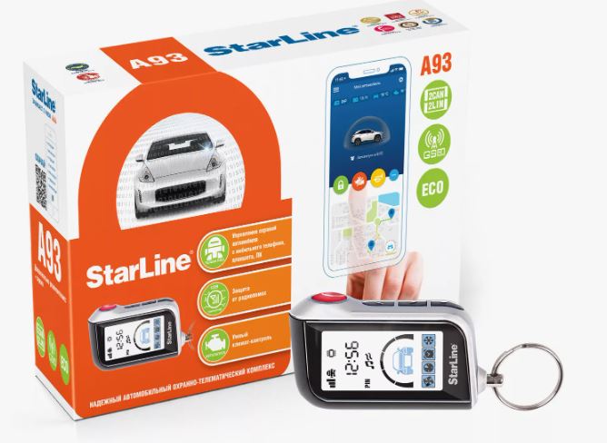 Автосигнализация Star Line A93 ECO 2Can-Lin GSM LTE