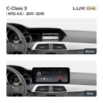 Штатная магнитола Teyes Mercedes Benz C-Class 3 ( NTG 4.5 ) W204 C204 S204 2011-2015 LUX ONE 6gb/128gb 12